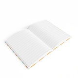 Fall Chevron Hardcover Journal- Ruled