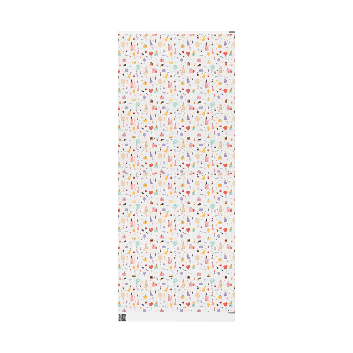 Cats in Birthday Hats Wrapping Paper