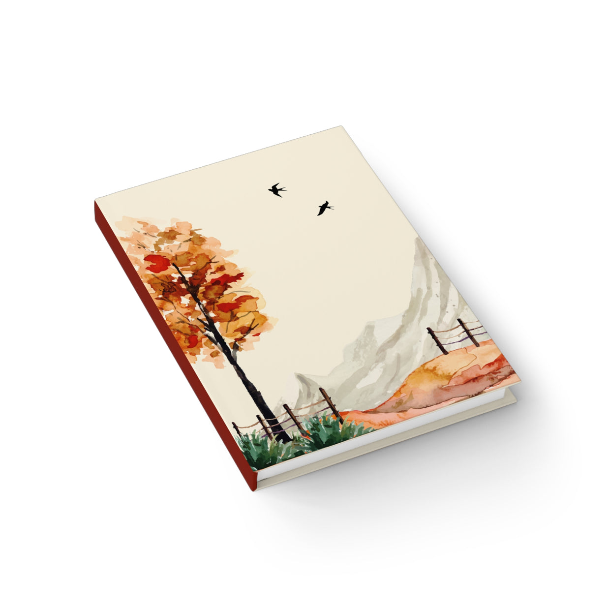 Golden Path Hardcover Journal