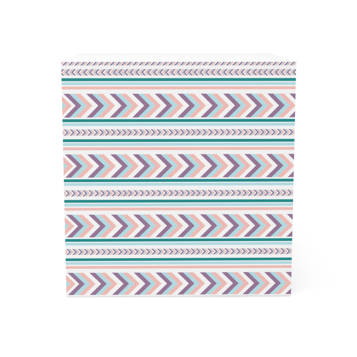 Pastel Paths Note Cube