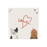 Love is Ruff Note Cube