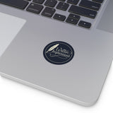 Navy Logo Vinyl Sticker