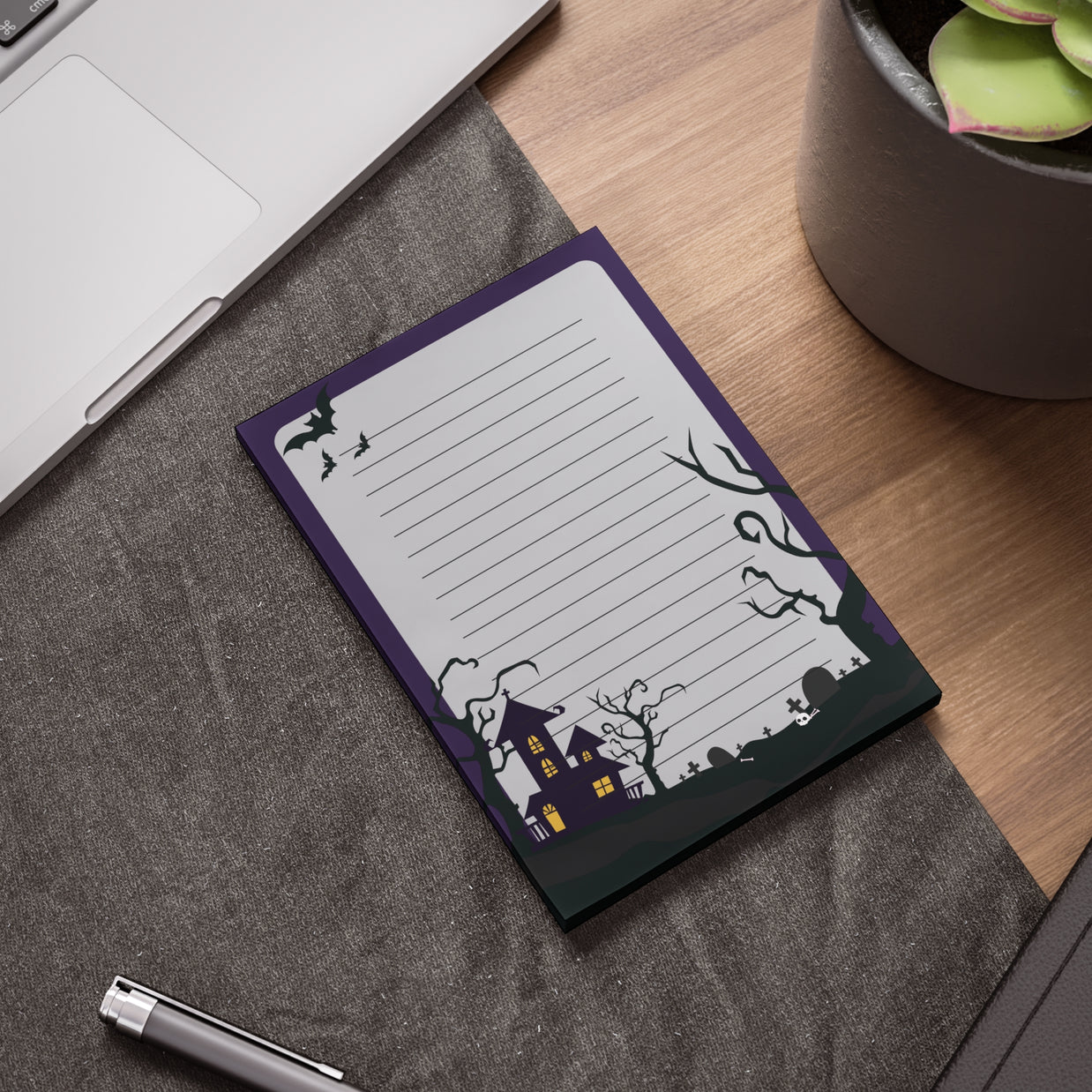 Haunted Graveyard Post-it® Note Pads