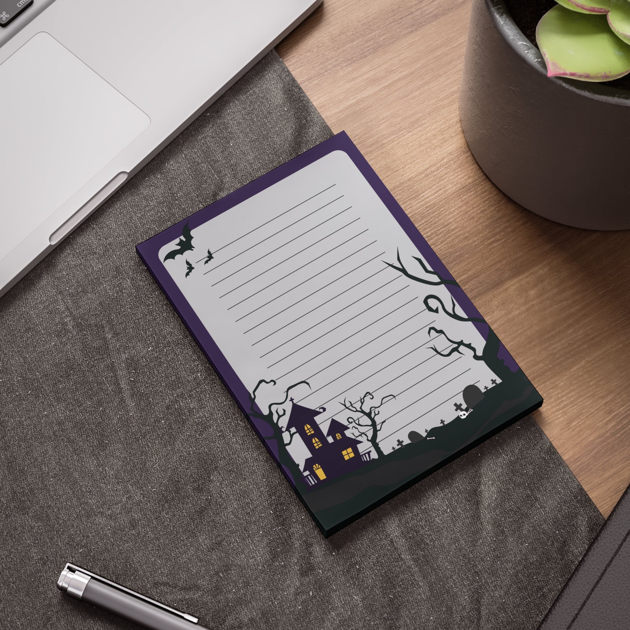 Haunted Graveyard Post-it® Note Pads