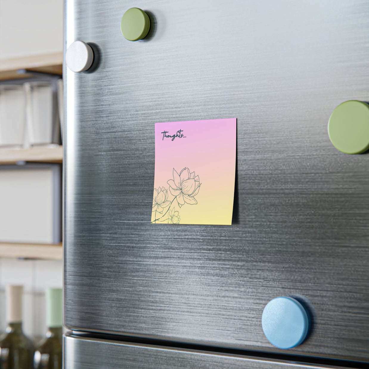 Floral Sunset Post-it® Note Pad