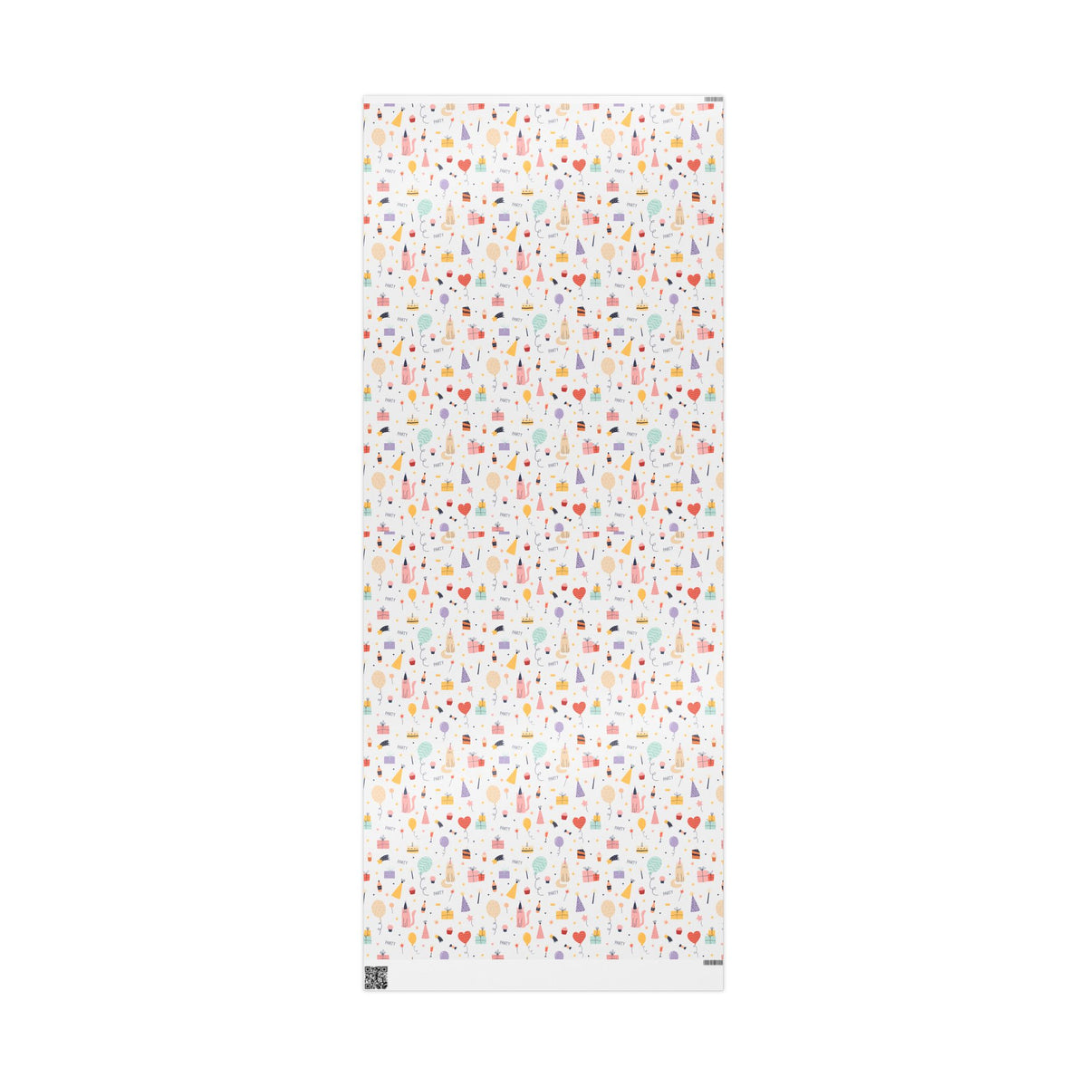 Cats in Birthday Hats Wrapping Paper