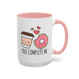 You Complete Me Mug – Coffee & Donut