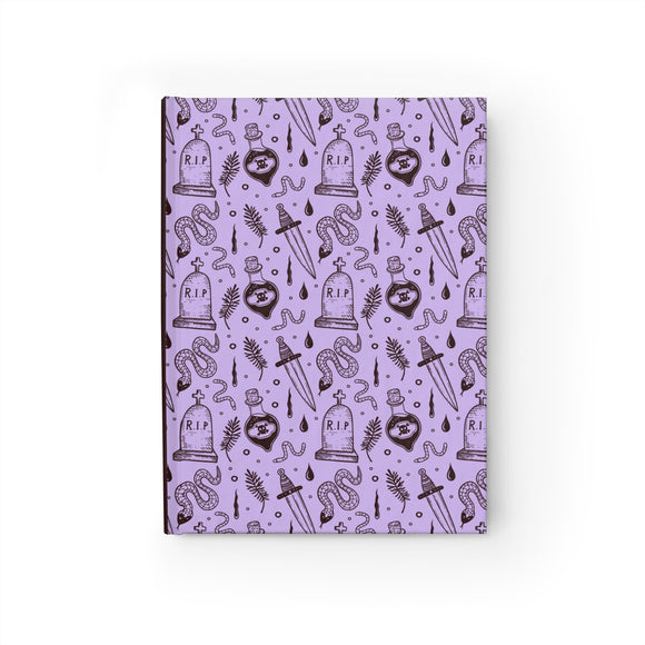 Graveyard Brews Hardcover Journal- Ruled