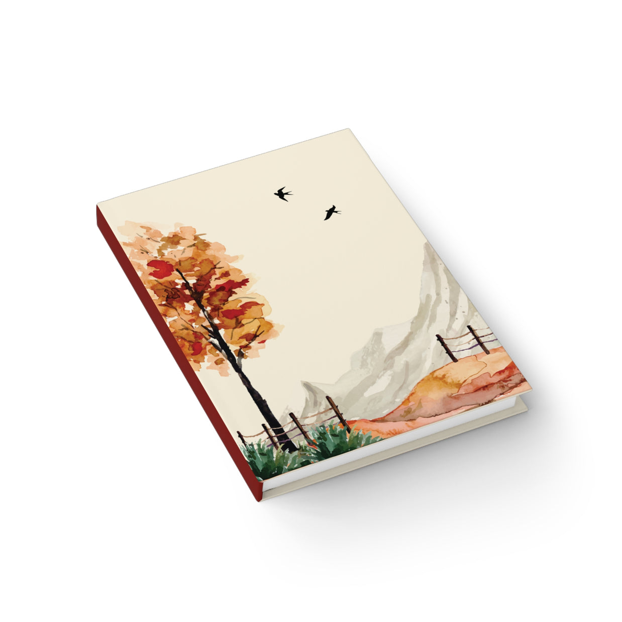 Golden Path Hardcover Journal
