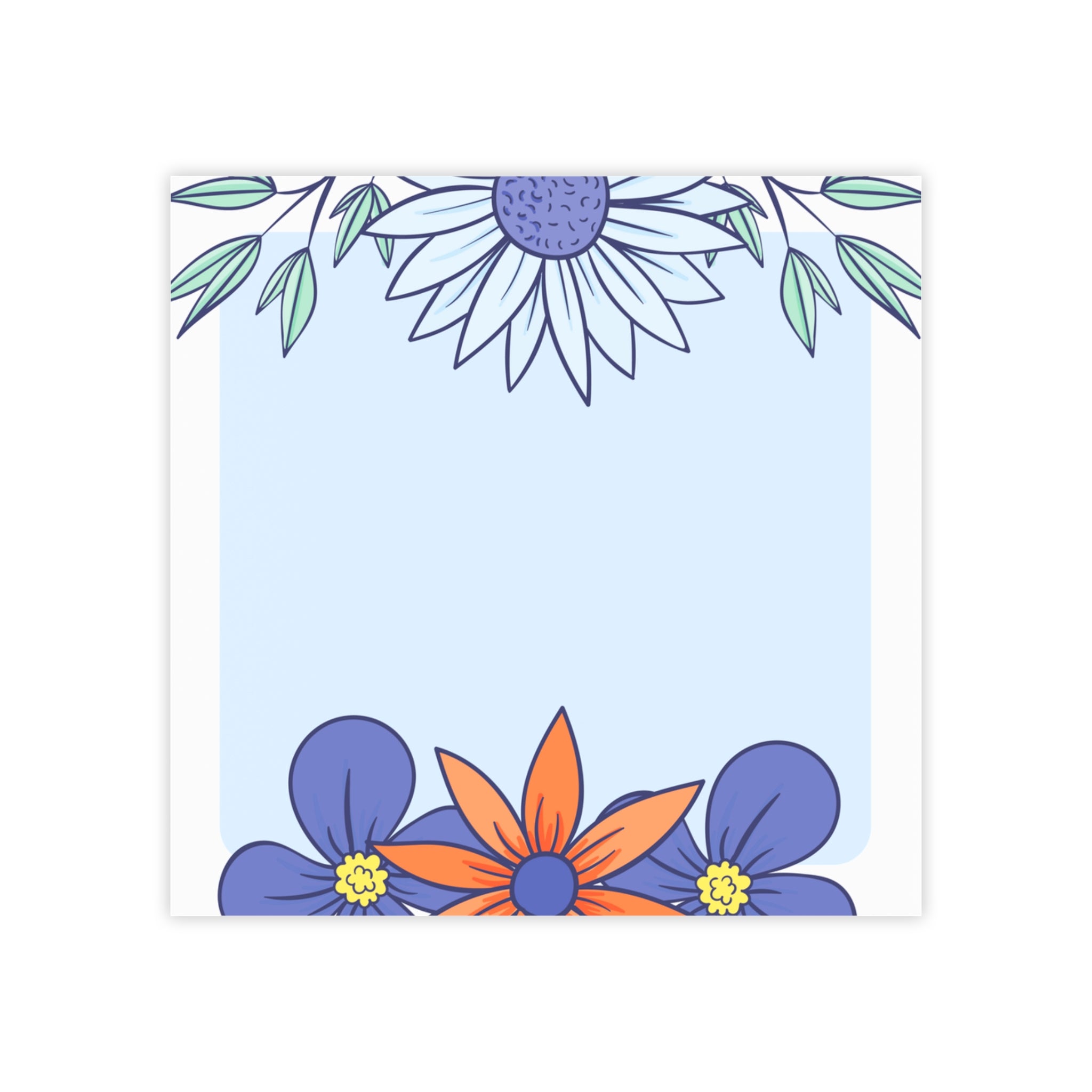 Summer Time Blues Post-it® Notes