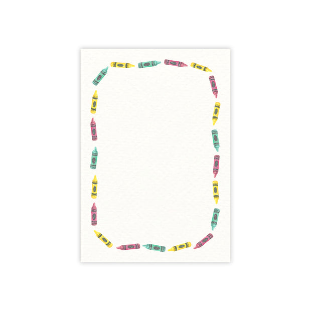Crayon Scribbles Post-it® Notes