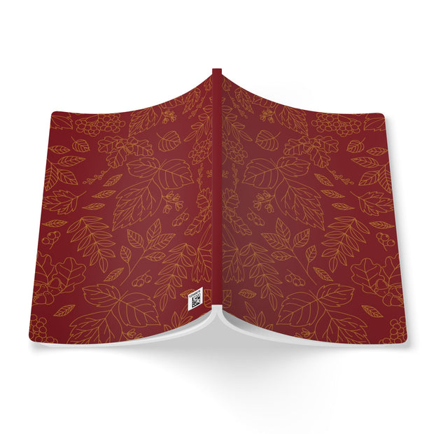 Golden Leaves Softcover Journal