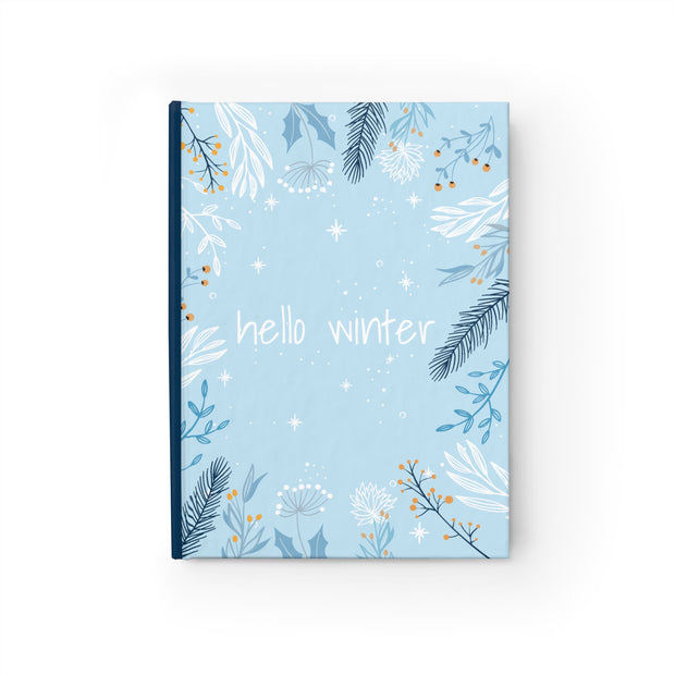 Icy Sprigs Hardcover Journal