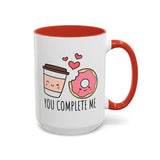 You Complete Me Mug – Coffee & Donut