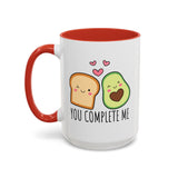 You Complete Me Mug – Avocado & Toast