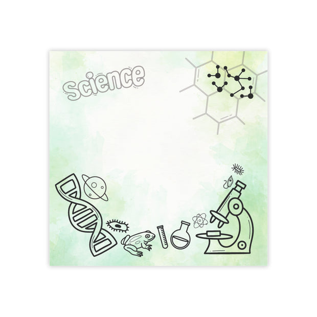 Science Class Post-it® Note Pads