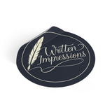 Navy Logo Vinyl Sticker