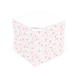 Falling Hearts Note Cube- Pink