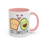 You Complete Me Mug – Avocado & Toast