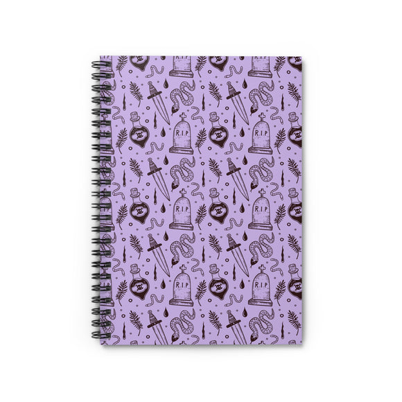 Graveyard Brew Spiral Notebook