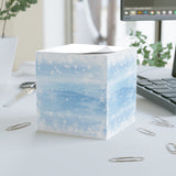 Frosted Flurries Note Cube