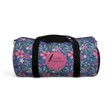 Branded Logo Duffel Bag-Pink