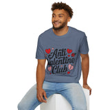 Anti-Valentine Club Graphic T-Shirt