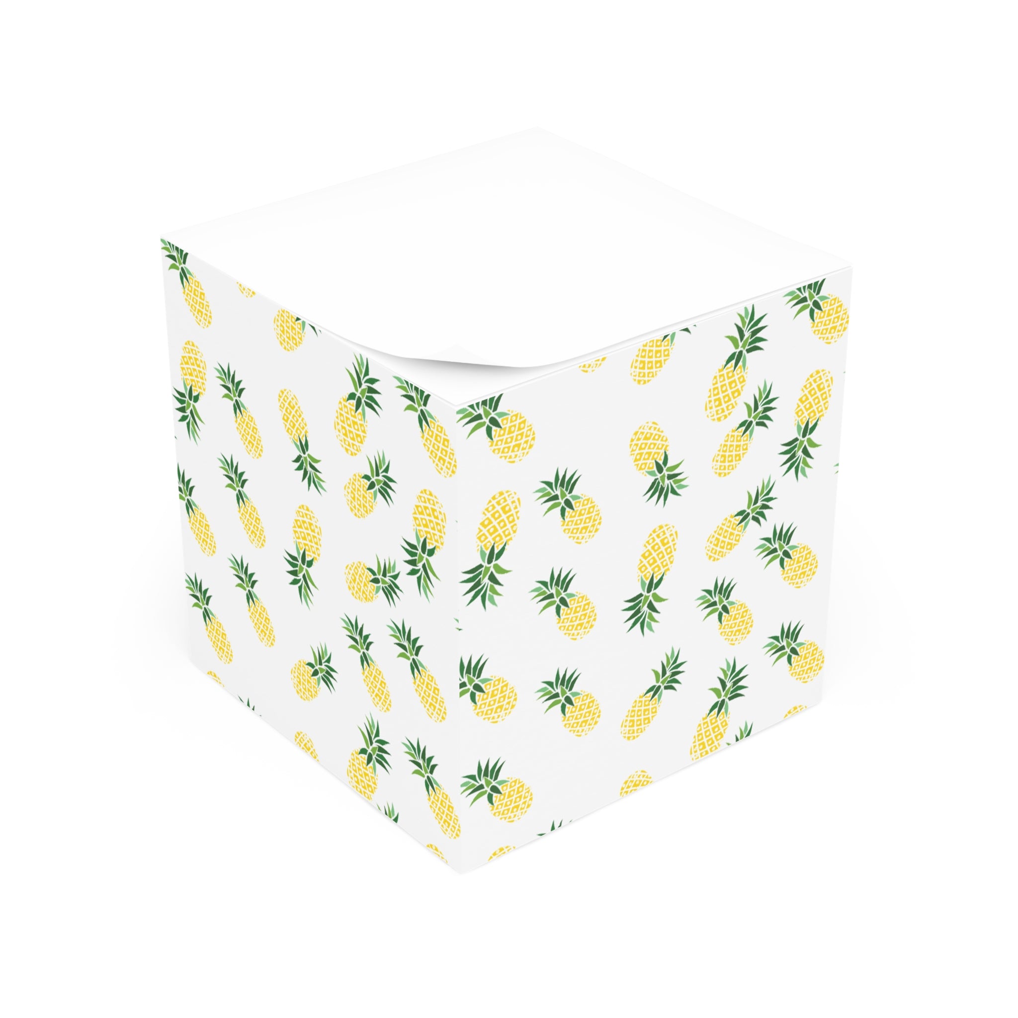 Pineapple Paradise Note Cube