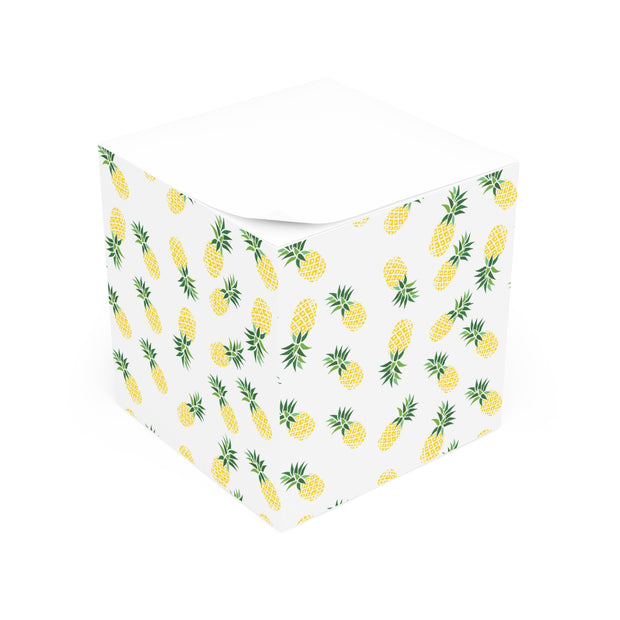 Pineapple Paradise Note Cube