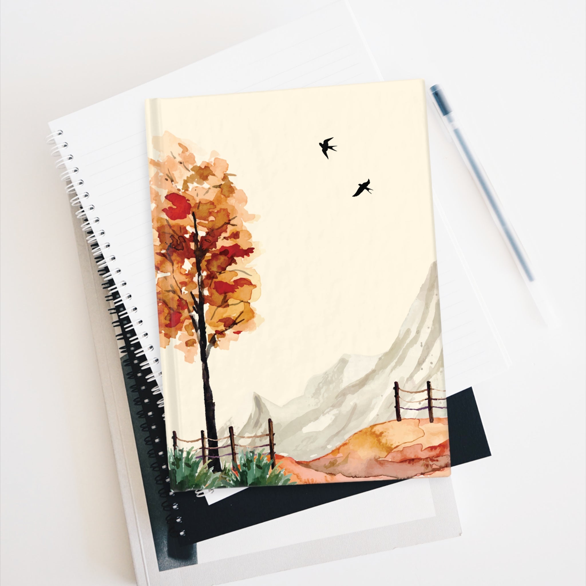 Golden Path Hardcover Journal
