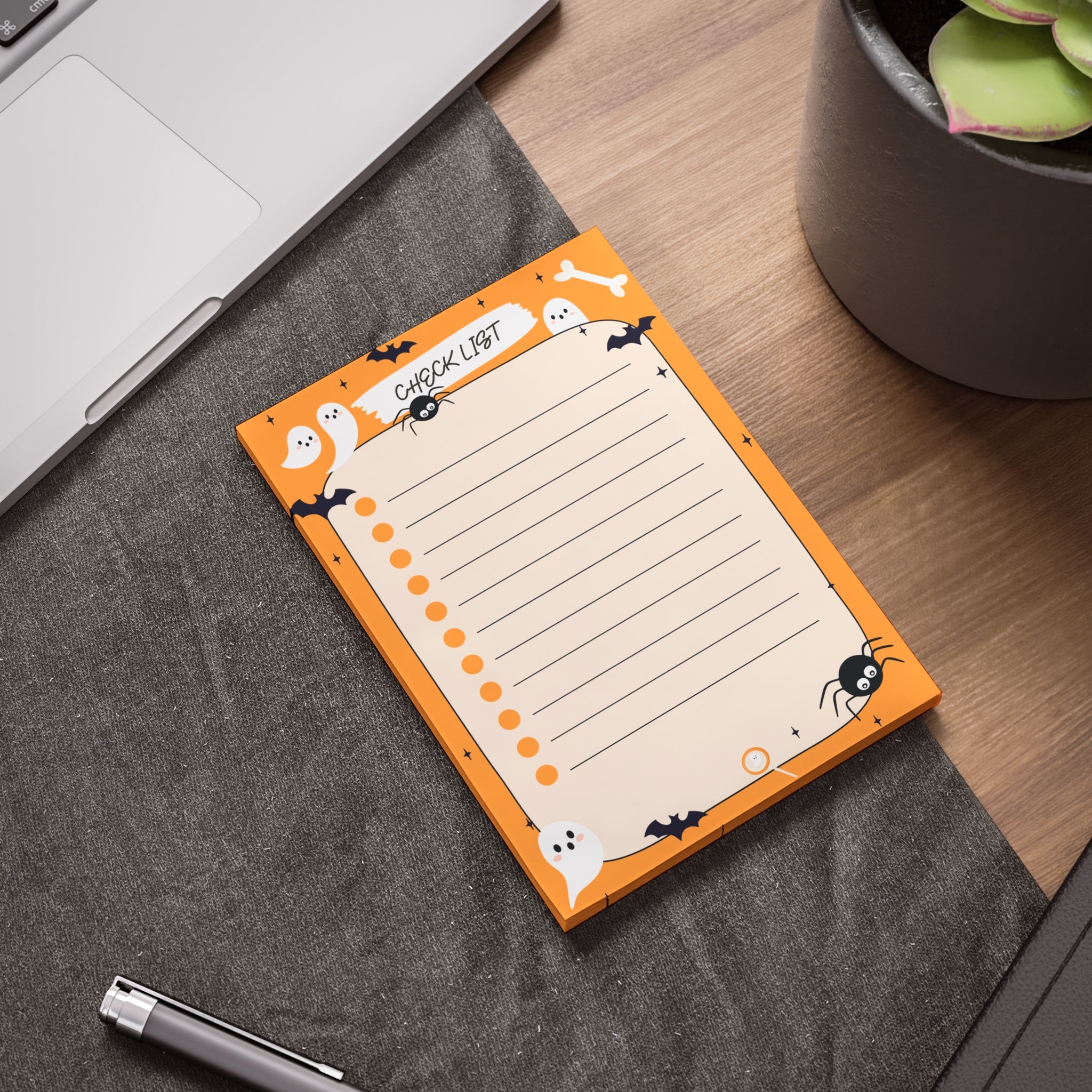 Ghosting Around Post-it® Note Pads