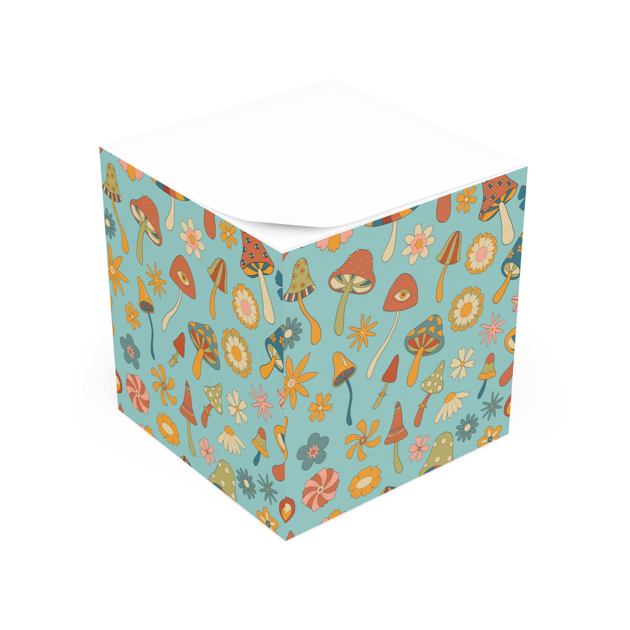 Mycelium Magic Note Cube