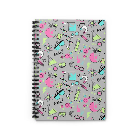 Neon Genius Spiral Notebook