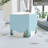 Jolly Pines Note Cube