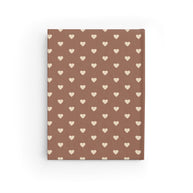 Autumn Hearts Hardcover Journal