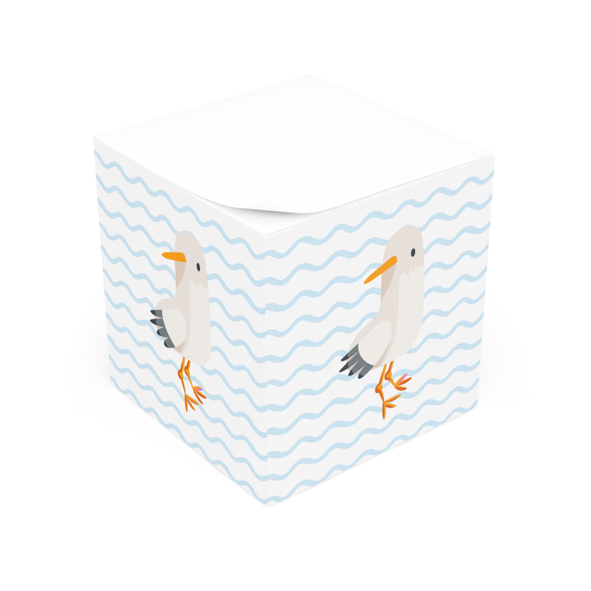 Seagull Shore Note Cube