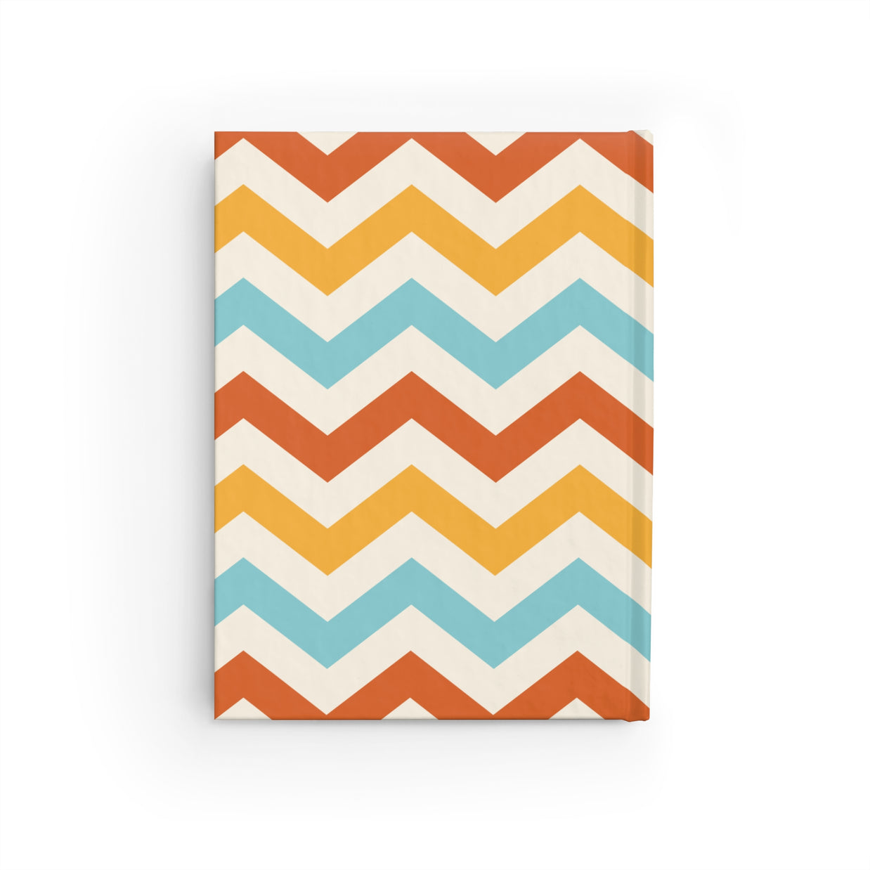 Fall Chevron Hard Cover Journal