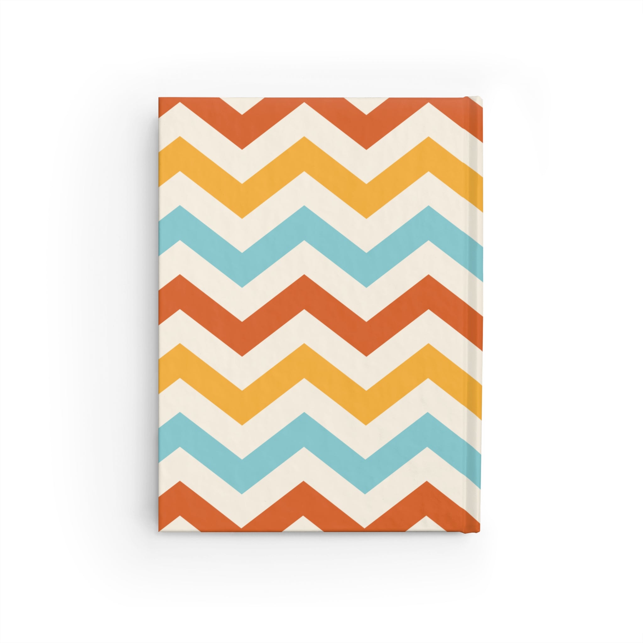 Fall Chevron Hard Cover Journal