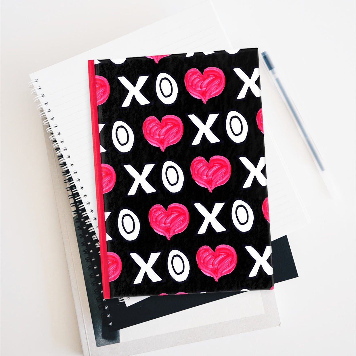 Hugs and Kisses Hardcover Journal - Blank