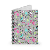 Neon Genius Spiral Notebook