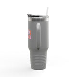 Spooky Teacher 40oz Travel Mug with Handle