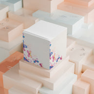 Colorful Butterfly Note Cube