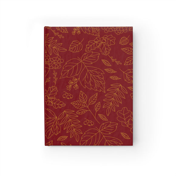 Golden Leaves Journal - Blank