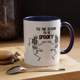 Tis The Season To Be Spooky Accent Coffee Mug- 11/15 oz