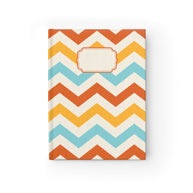 Fall Chevron Hard Cover Journal