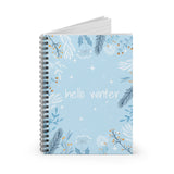 Icy Sprigs Spiral Notebook