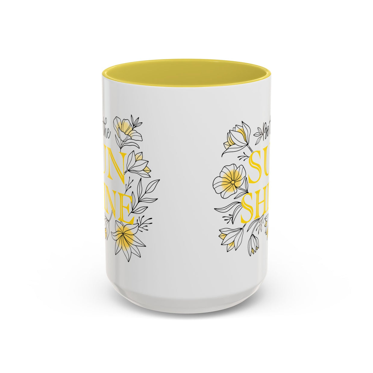 Be the Sunshine Floral Mug