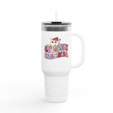 Spooky Teacher 40oz Travel Mug with Handle