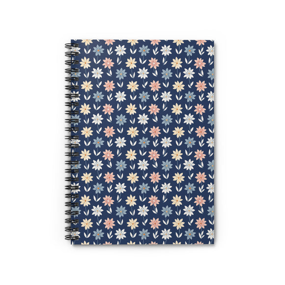Twilight Blooms Spiral Notebook