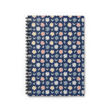Twilight Blooms Spiral Notebook
